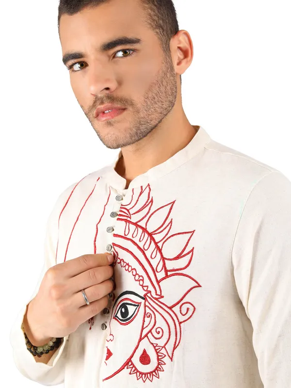 Men's_Cotton_Embroidered_Ethnic_Navratri_Kurta