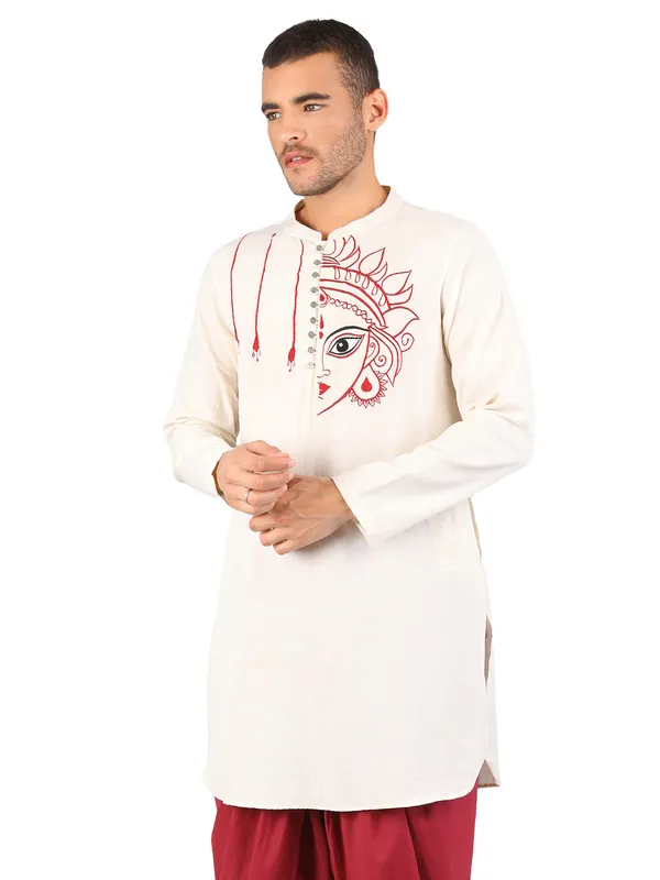 Men's_Cotton_Embroidered_Ethnic_Navratri_Kurta