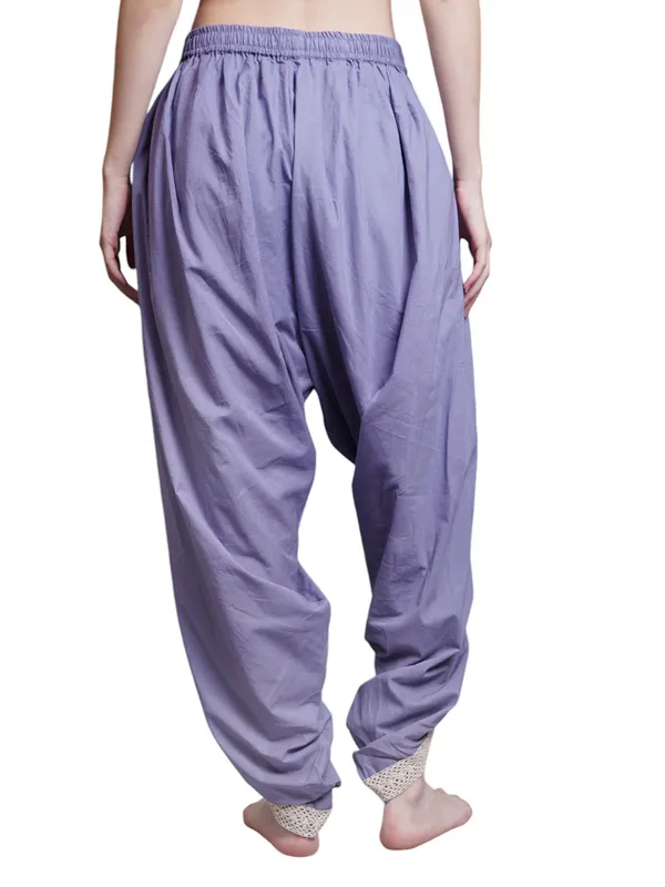 SATAV_Grey_Women_Dhoti_Pants_with_Drawstring_Waist