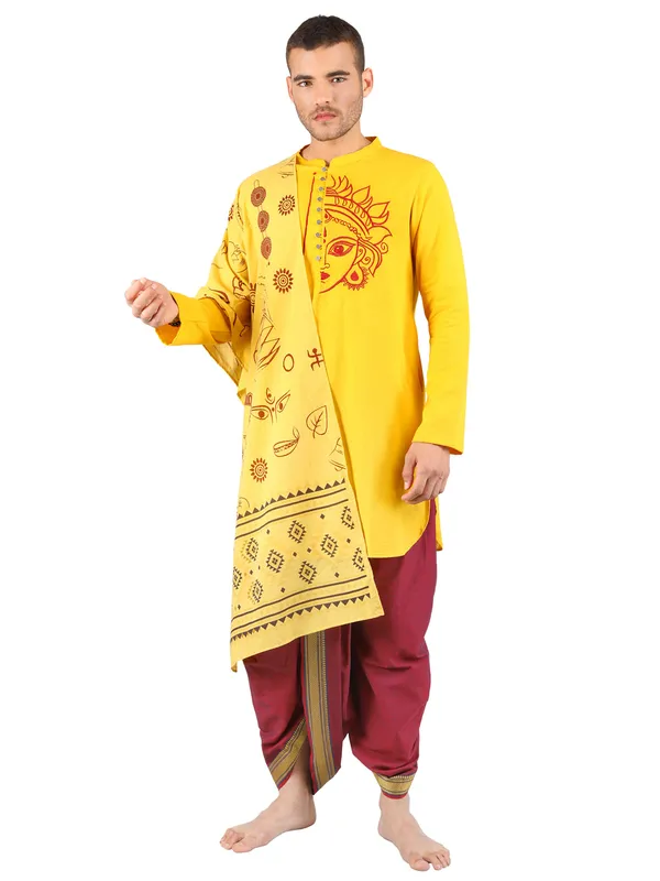 SATAV_Men's_Cotton_Embroidered_Ethnic_Navratri_Kurta