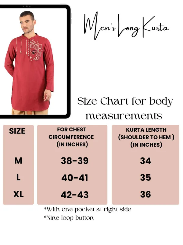 SATAV_Men's_Cotton_Embroidered_Ethnic_Navratri_Kurta