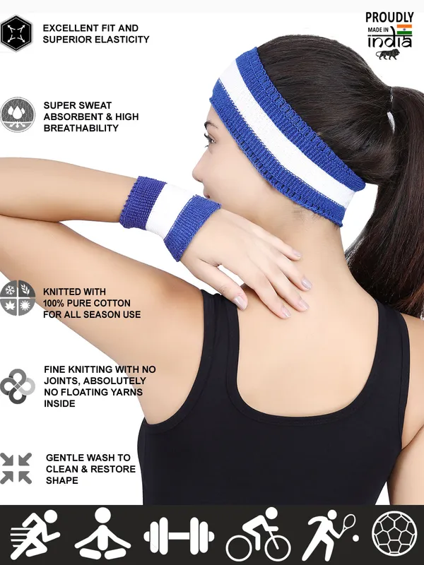SATAV_Sports_Set_of_Unisex_Cotton_Headband_and_Wristbands_for_Running_Gym_Yoga