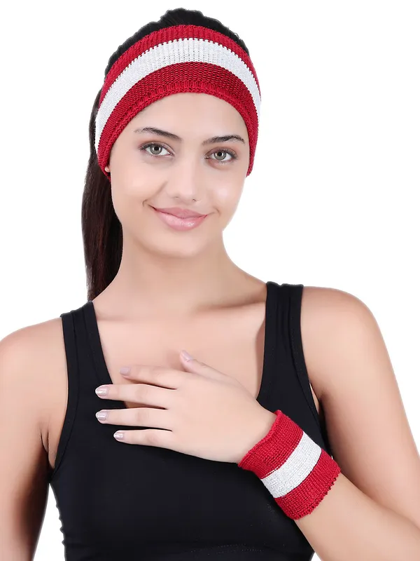 SATAV_Sports_Set_of_Unisex_Cotton_Headband_and_Wristbands_for_Running_Gym_Yoga