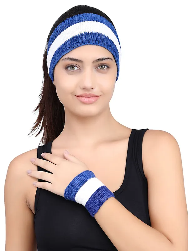 SATAV_Sports_Set_of_Unisex_Cotton_Headband_and_Wristbands_for_Running_Gym_Yoga