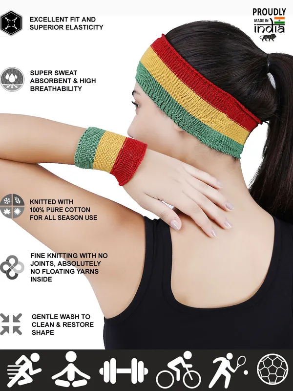 SATAV_Sports_Set_of_Unisex_Cotton_Headband_and_Wristbands_for_Running_Gym_Yoga