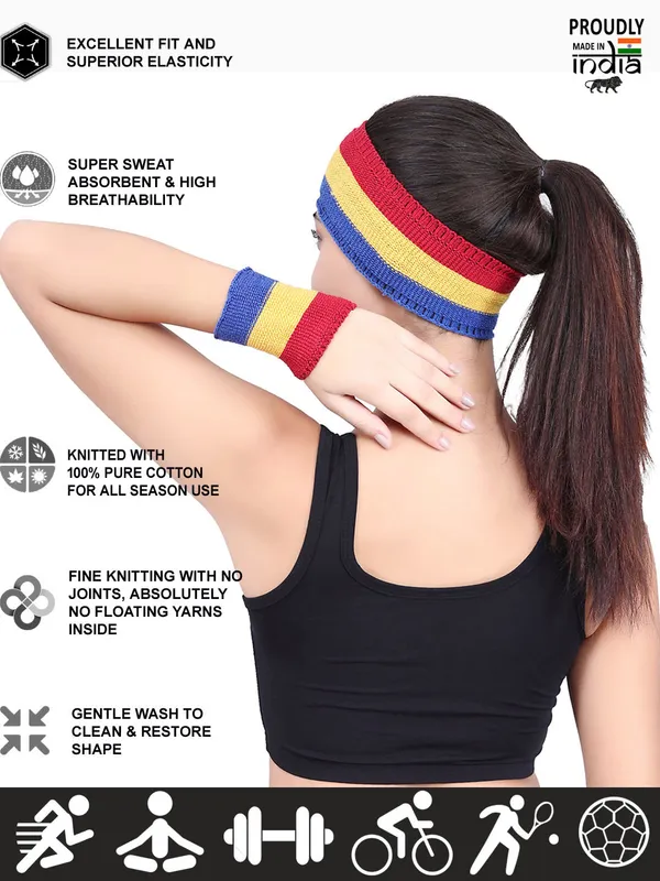 SATAV_Sports_Set_of_Unisex_Cotton_Headband_and_Wristbands_for_Running_Gym_Yoga