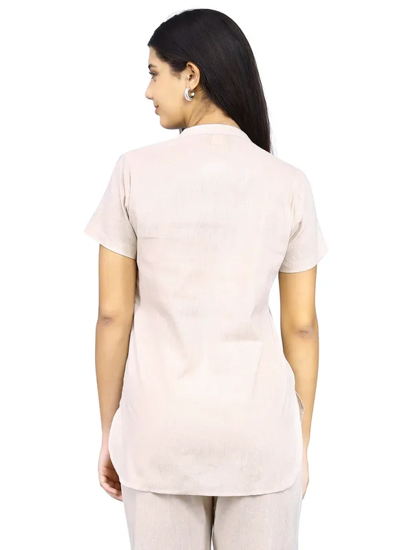 SATAV__Cotton_Linen_Kurta_Suitable_for_Women