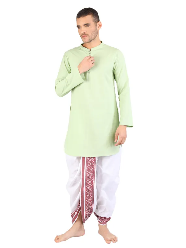 Satav_Batik_Block_printed_Cotton_Pull-on_Pleated_Dhoti_Pants_Traditional_Festive_Wear_