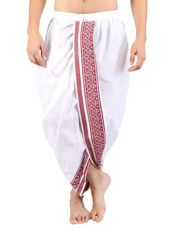 Satav_Batik_Block_printed_Cotton_Pull-on_Pleated_Dhoti_Pants_Traditional_Festive_Wear_