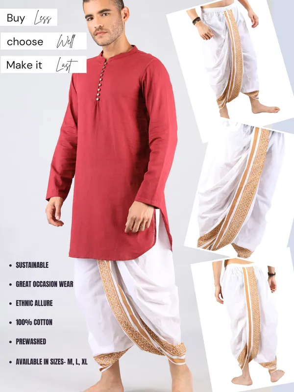 Satav_Batik_Block_printed_Cotton_Pull-on_Pleated_Dhoti_Pants_Traditional_Festive_Wear_