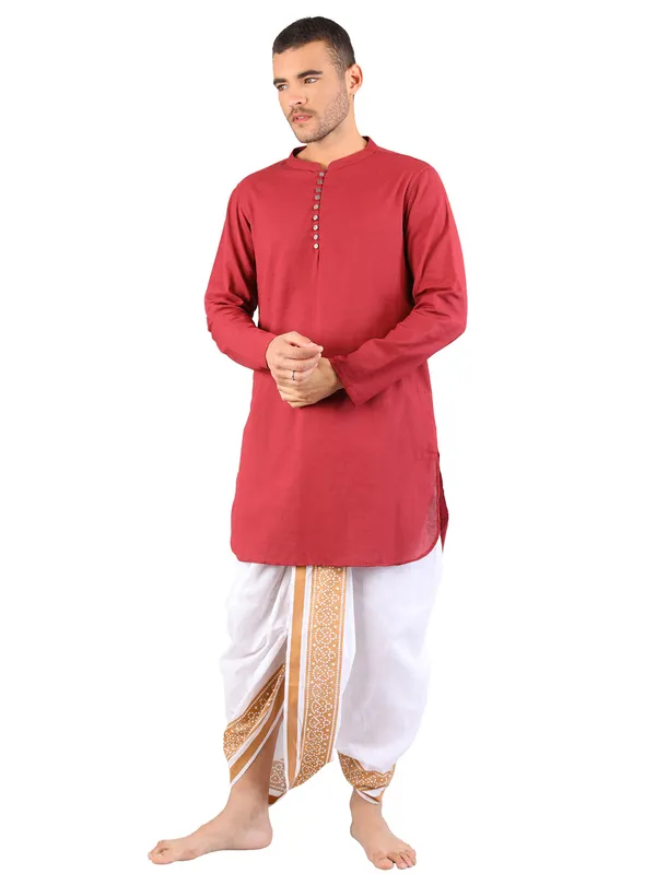 Satav_Batik_Block_printed_Cotton_Pull-on_Pleated_Dhoti_Pants_Traditional_Festive_Wear_