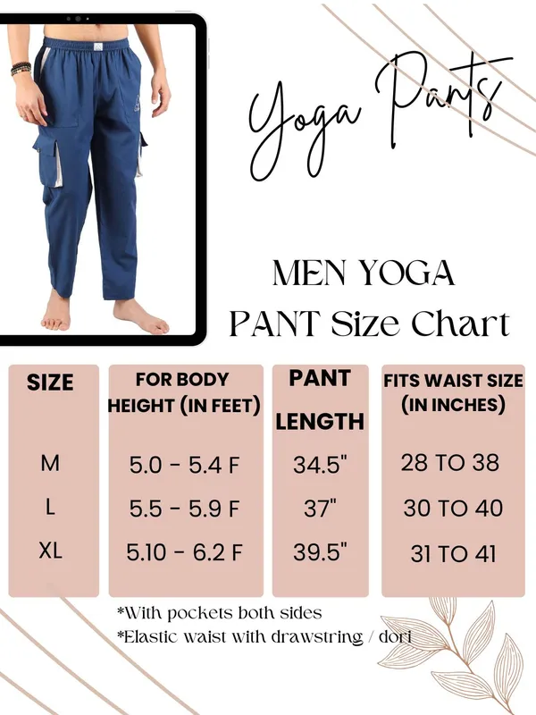 Satav_Cotton_Pull-on_Trendy_blue_Cargo_Yoga_Pants