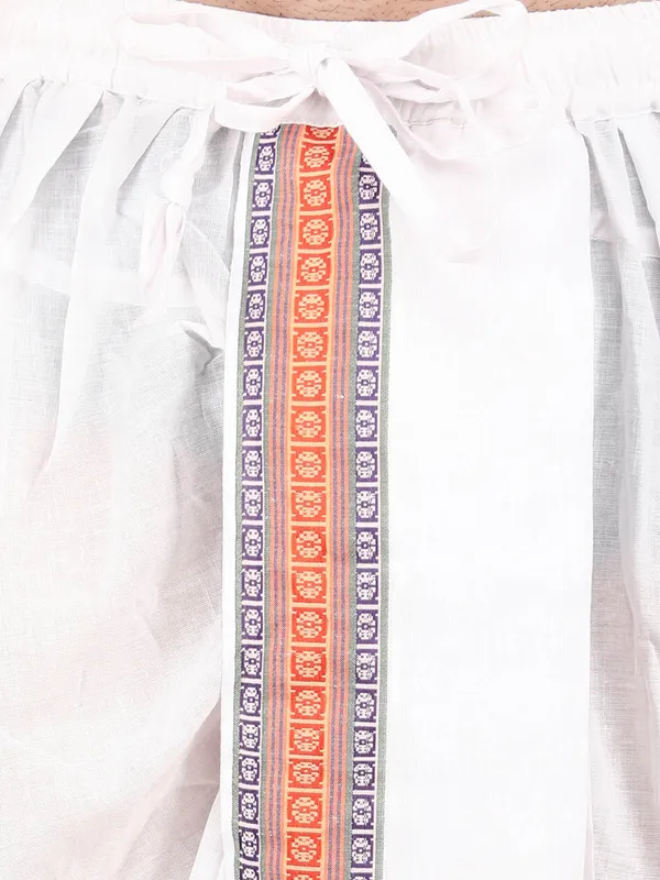 Satav_Pure_Cotton_Ready_to_Wear_Dhoti_Pants_with_Jacquard_Border