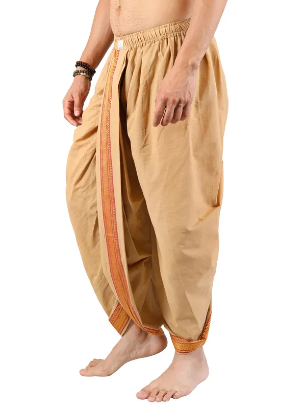 Satav_hand_woven_Cotton_Pull-on_Pleated_Dhoti_Pants,_Traditional_Festive_Wear_