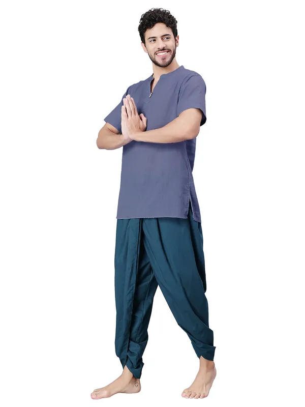 Grey_Pure_Cotton_Regular_Kurta_For_Mens