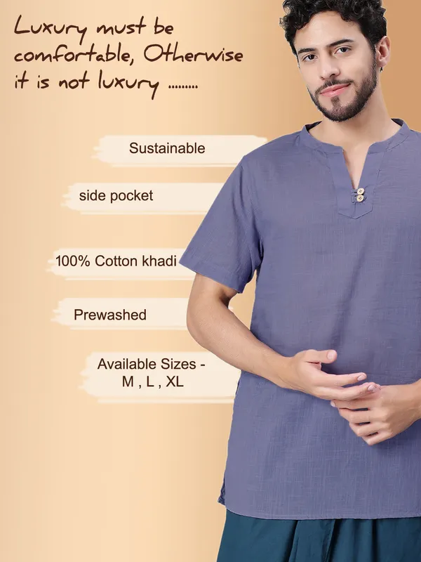 Grey_Pure_Cotton_Regular_Kurta_For_Mens
