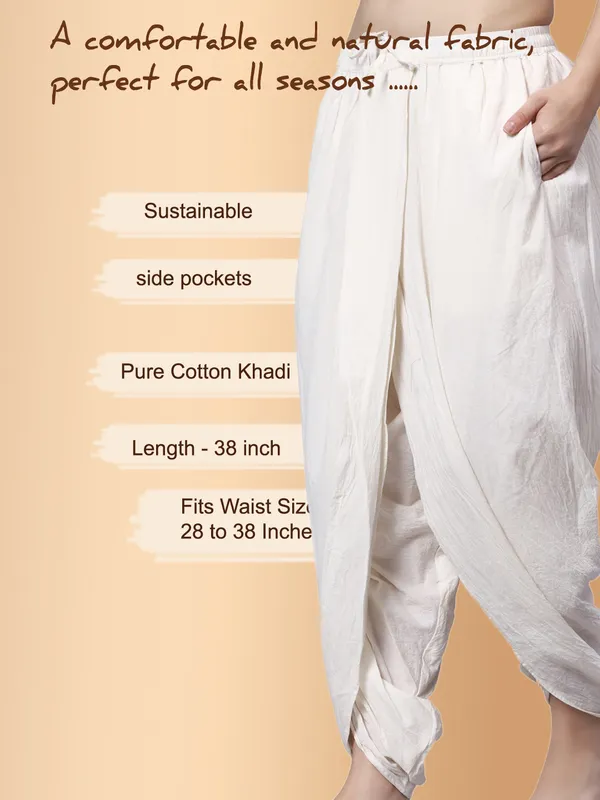 Off_White_Pure_Cotton_Regular_Dhoti_For_Women