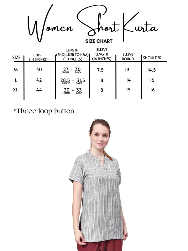 Black_Pure_Cotton_Regular_Kurta_For_Women