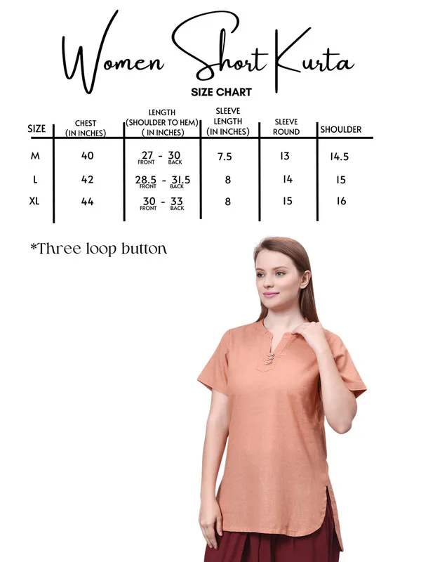 Saffron_Pure_Cotton_Regular_Kurta_For_Women