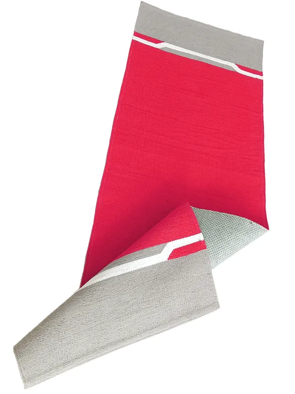 Red_100%_Cotton_High_Density_Anti-Skid_Yoga_Mat