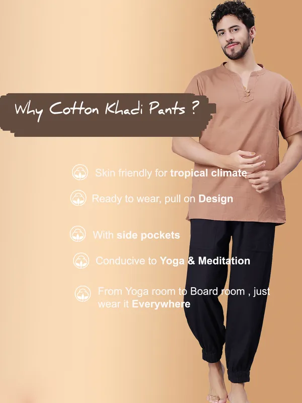 Black_Pure_Cotton_Regular_Yoga_Pant_For_Mens