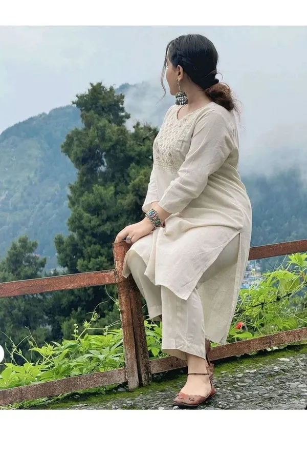 off_White_Cotton_Kurta_Pant_Set_with_Beautiful_Embroidery_and_Sequence_Work_for_Women