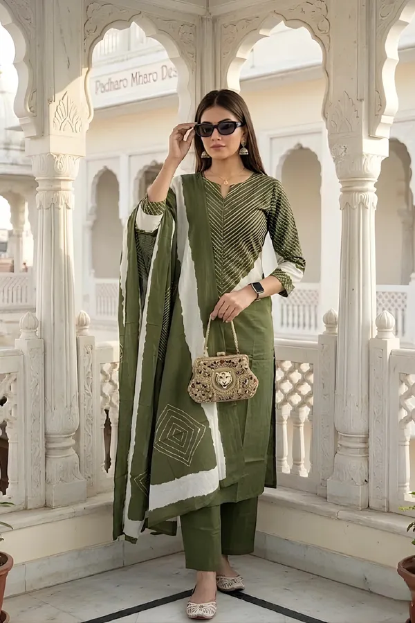Elegant_Olive_Green_Readymade_Straight_Salwar_Suit_with_Dupatta_for_Women