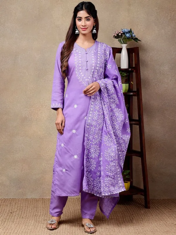 Ethnic_Motifs_Embroidered_Chikankari_Pure_Cotton_Kurta_with_Trouser_&_Dupatta