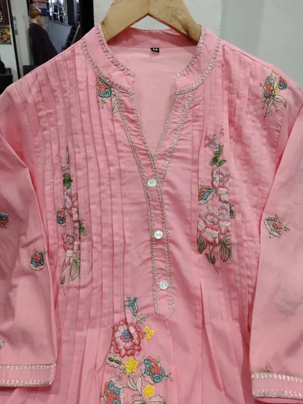 Pink_A-line_mulmul_cotton_kurta_set_with_a_palazzo