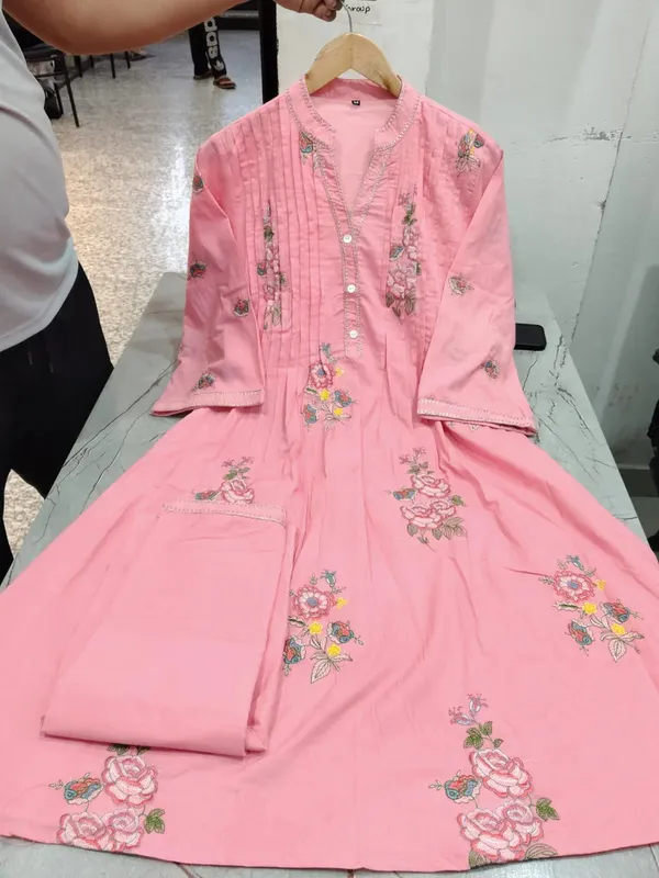 Pink_A-line_mulmul_cotton_kurta_set_with_a_palazzo