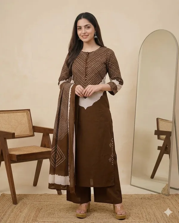 Stylish_Brown_Readymade_Straight_Salwar_Suit_with_Dupatta_for_Women