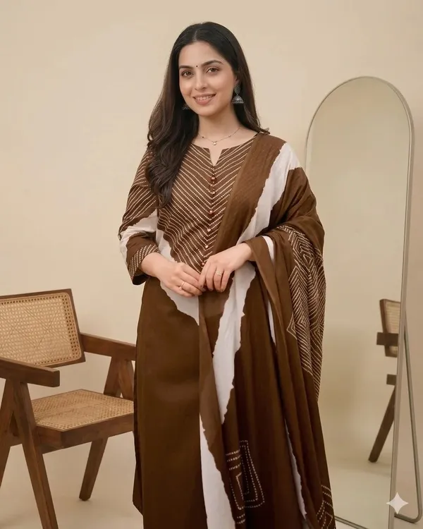 Stylish_Brown_Readymade_Straight_Salwar_Suit_with_Dupatta_for_Women