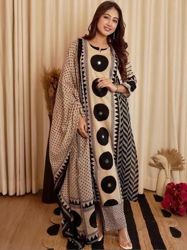 Women_Printed_Regular_Mirror_Work_Kurta_with_Trousers_&_With_Dupatta
