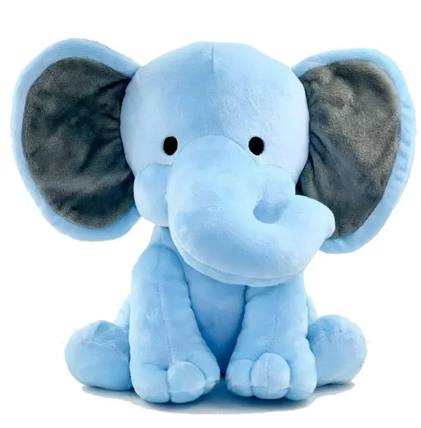 Light_Blue_&_Grey_Plush_Elephant_Baby_Stuffed_Animal,_Soft_Cuddly_Toy_(35_Cm)