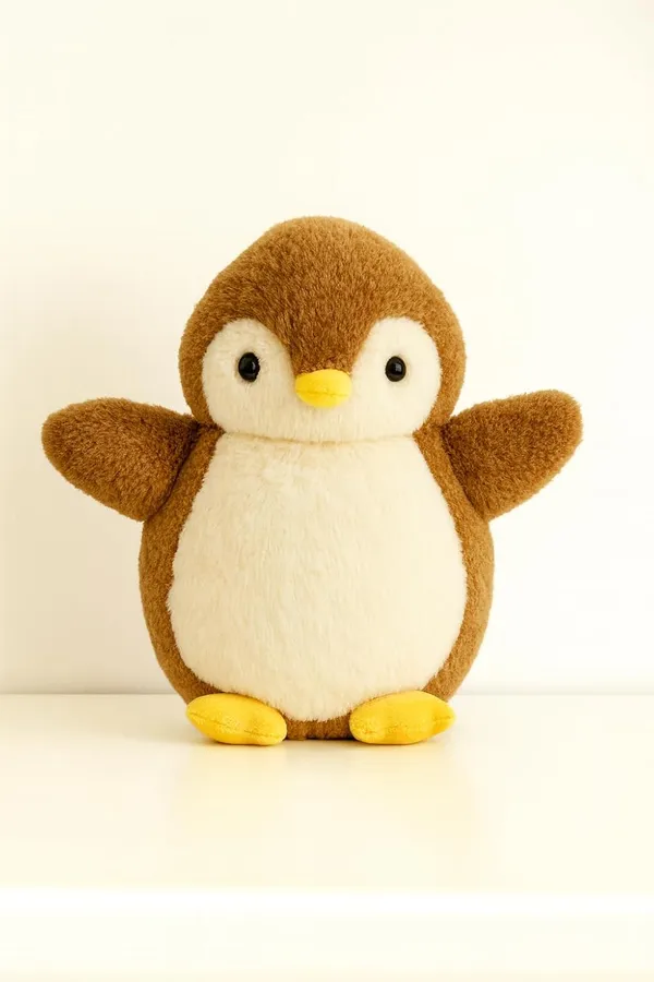 Brown_Plush_Fur_Penguin_Stuffed_Animal_Soft_Toy_(30_Cm)