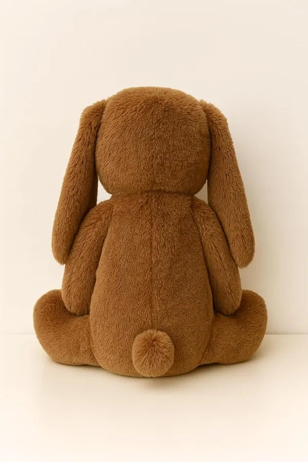Brown_Plush_Bunny_Stuffed_Animal_Soft_Cuddly_Rabbit_Toy_(35_Cm)