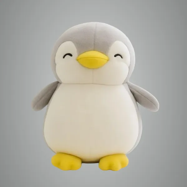 Grey_&_White_Cute_Design_Plush_Sleeping_Penguin_Stuffed_Animal_(30_Cm)