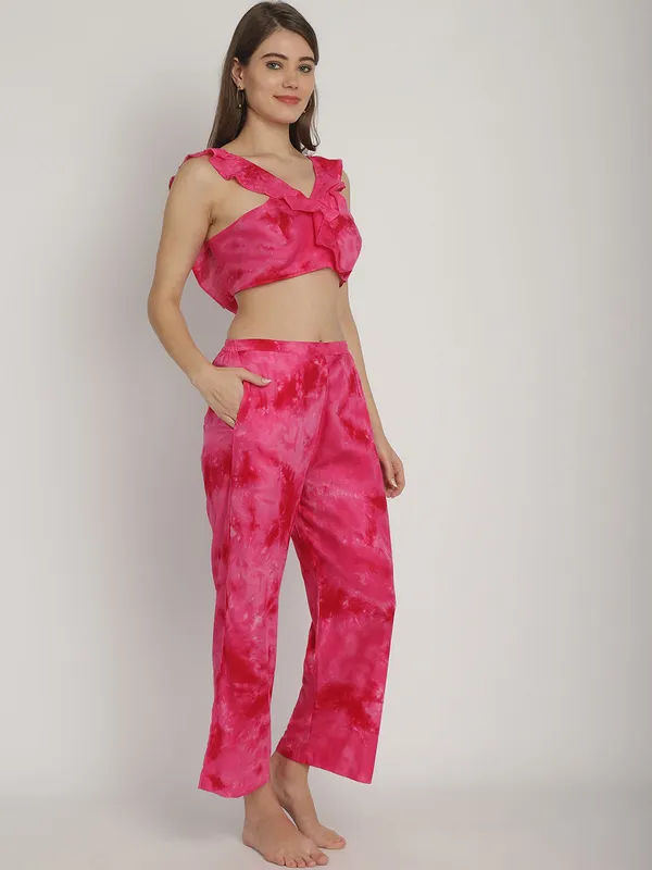 Pink_Tie_&_Dye_Printed_Frill_Top_&_Pants