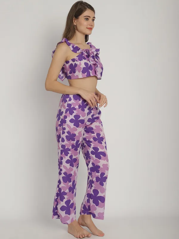 Purple_Floral_Printed_Frill_Top_&_Pants
