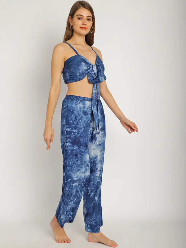 Blue_Tie_&_Dye_Printed_Top_&_Pants__For_Women