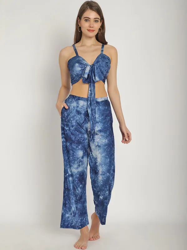 Blue_Tie_&_Dye_Printed_Top_&_Pants__For_Women