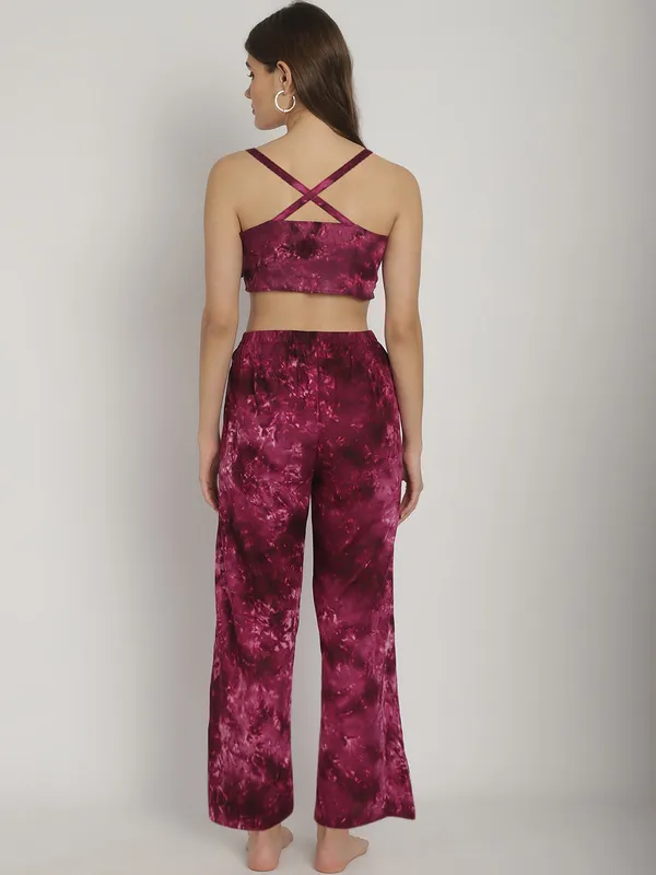 Wine_Tie_&_Dye_Printed_Top_&_Pants_Set