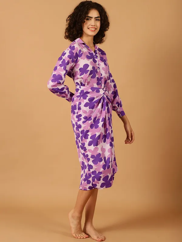 Purple_Floral_Printed_Vacation_Wear_Set