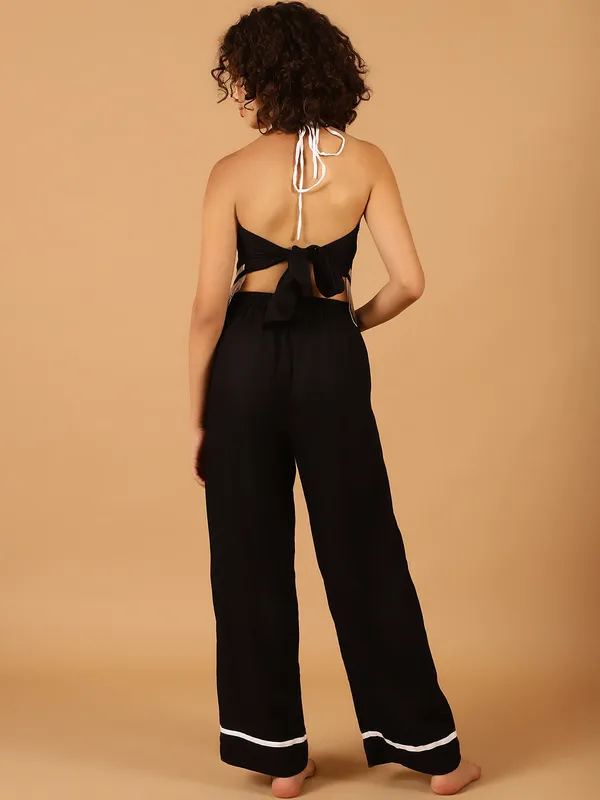 Black_Solid_Co-Ord_Set_With_White_Fringes_for_Women