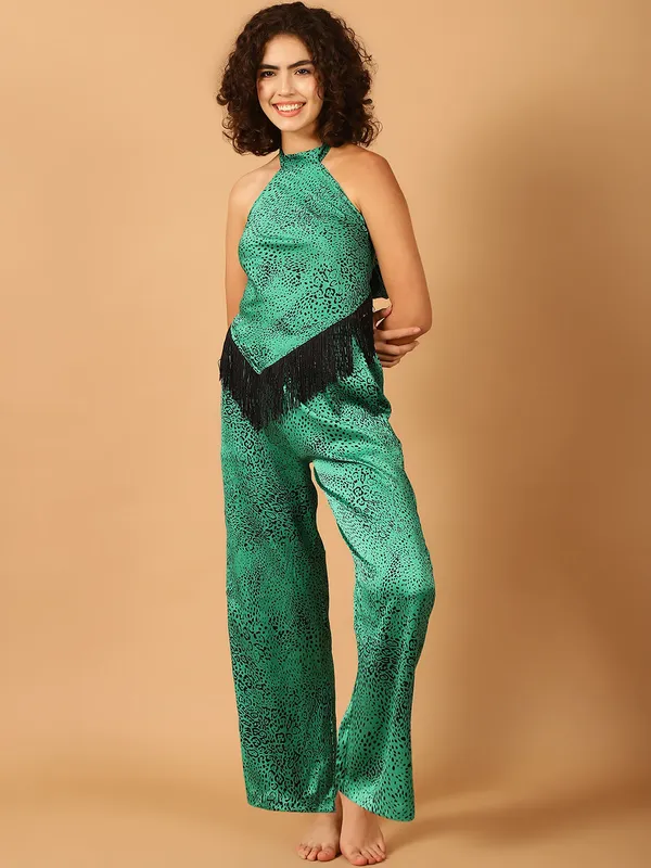 Green_Snake_Printed_Co-Ord_Set_With_Black_Fringes_for_Women