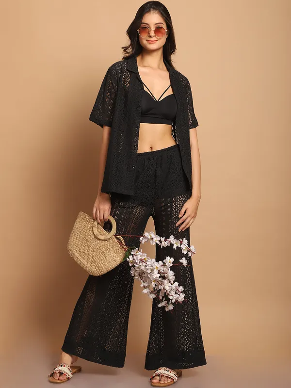 Black_Crochet_Beachwear_Set_For_Women