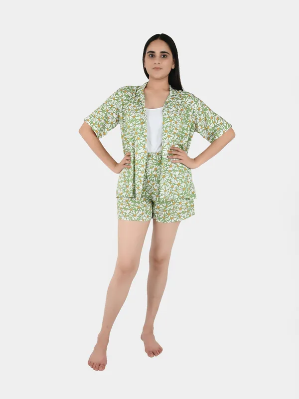 Green_Daisy_Dee_Floral_Printed_Cover_Up_Co-Ord_Set