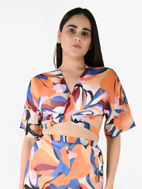 Multicolor_Abstract_Printed_Cover-Up_Co-Ord_Set__For_Women