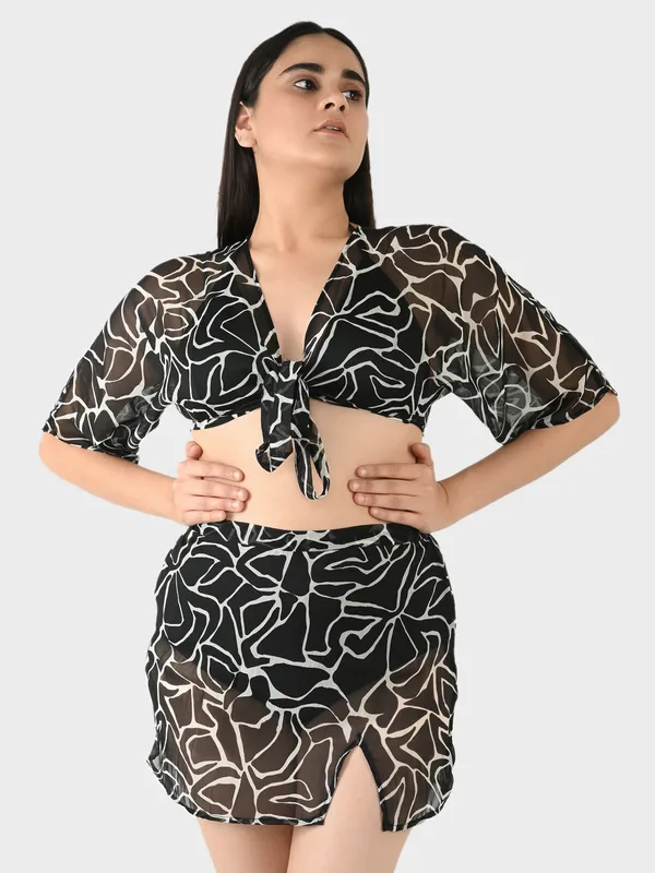 Black_Abstract_Printed_Cover-Up_Co-Ord_Set