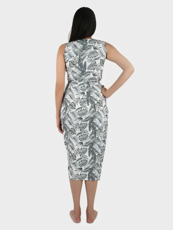 Grey_Tropical_Printed_Top_&_Front_Tie-Up_Skirt_Set_for_Women
